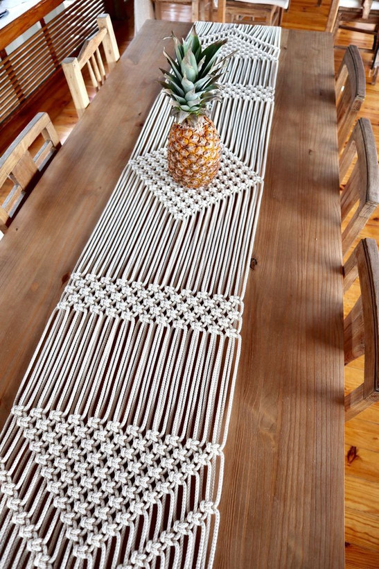 رانر مکرومه طرح توربافت